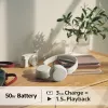 Ausinės Sony WH-CH520 belaidės ant ausų, Bluetooth 5.2, 50 h grojimas, USB-C įkrovimas, baltos