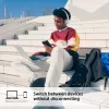 Ausinės Sony WH-CH520 belaidės ant ausų, Bluetooth 5.2, 50 h grojimas, USB-C įkrovimas, baltos