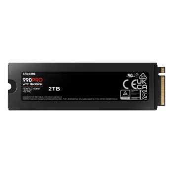 SSD disk Samsung 990 PRO su radiatoriumi 2000 GB M.2 2280 M.2 NVMe MZ-V9P2T0CW