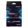 SSD disk Samsung 990 PRO su radiatoriumi 2000 GB M.2 2280 M.2 NVMe MZ-V9P2T0CW