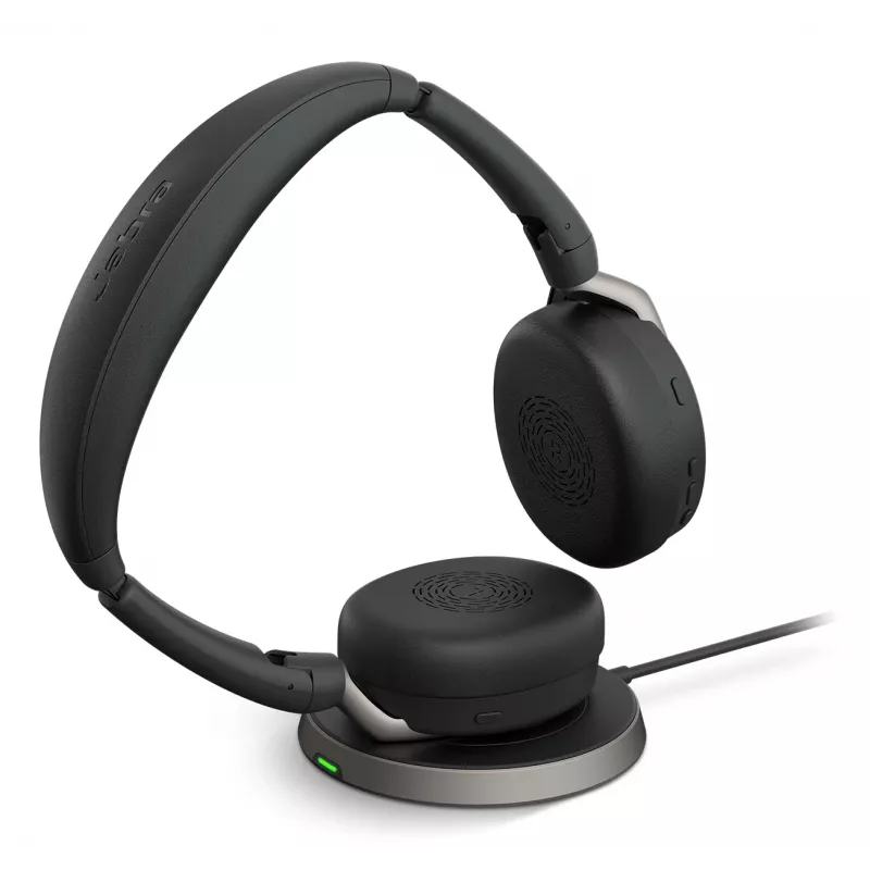 Jabra Evolve2 65 Flex - Link380a MS Stereo (Belaidis įkrovimas)