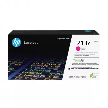 HP 213Y itin didelės išeigos purpurinis originalus LaserJet tonerio kasetė