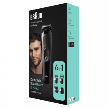 Braun MGK3410 juoda, nikelio-metalo hidrido (NiMH) baterija, universalus