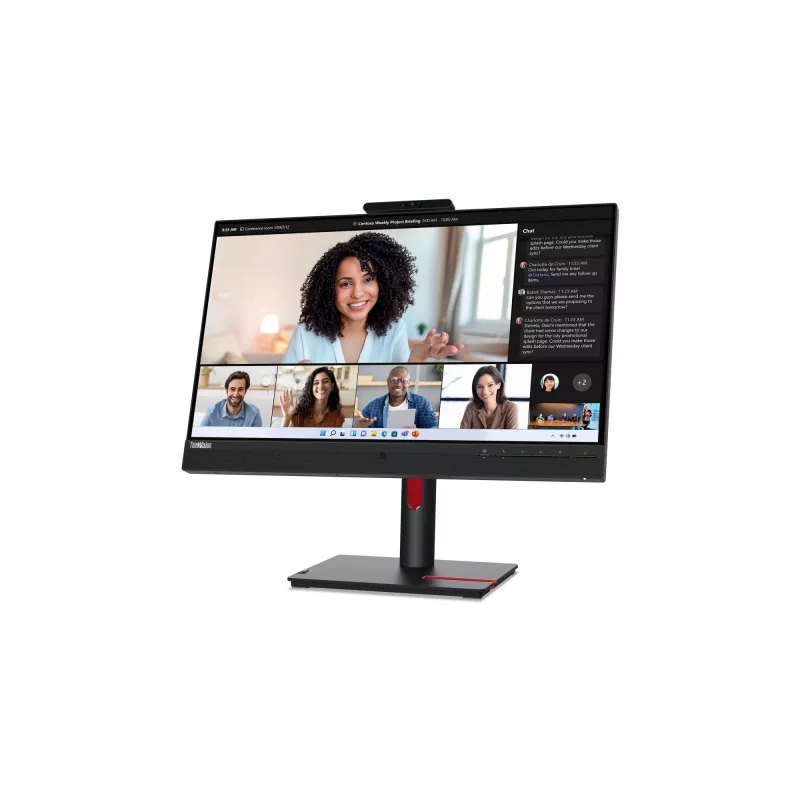 Monitorius Lenovo ThinkVision T24mv-30, 60,5 cm (23,8 colio), 1920 x 1080 pikselių, Full HD, LED, 6 ms, Juodas