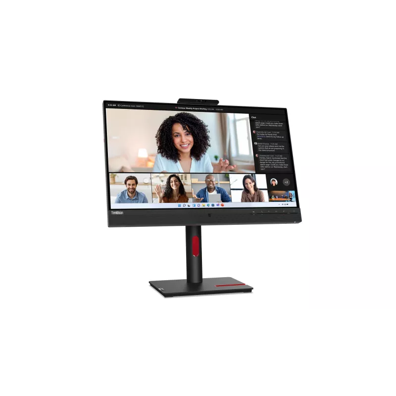 Monitorius Lenovo ThinkVision T24mv-30, 60,5 cm (23,8 colio), 1920 x 1080 pikselių, Full HD, LED, 6 ms, Juodas
