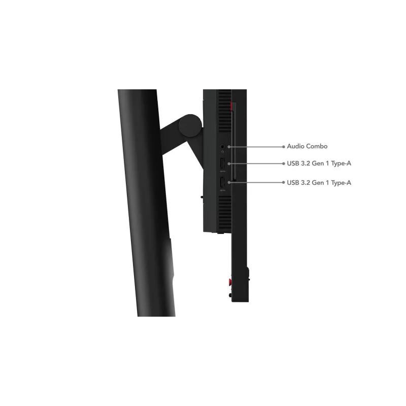 Monitorius Lenovo ThinkVision T24mv-30, 60,5 cm (23,8 colio), 1920 x 1080 pikselių, Full HD, LED, 6 ms, Juodas