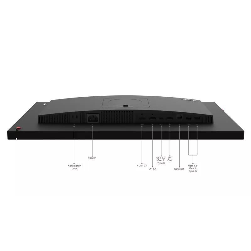 Monitorius Lenovo ThinkVision T24mv-30, 60,5 cm (23,8 colio), 1920 x 1080 pikselių, Full HD, LED, 6 ms, Juodas