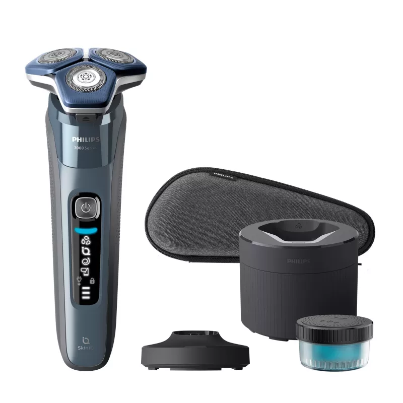 Philips SHAVER Series 7000 S7882/55 šlapias-sausas elektrinis skustuvas su valymo stotele ir dėklu