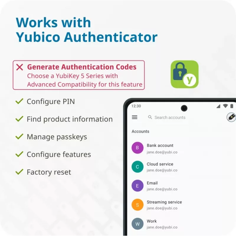 YUBICO Security Key NFC USB-A