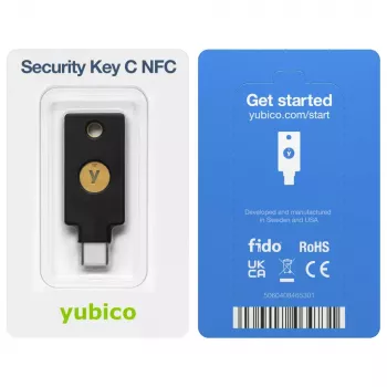 USB raktas Yubico Juodas