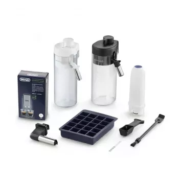Espresso aparatas De’Longhi ECAM450.65.S — pilnai automatinis, 1,8 L, 300 g, 19 bar, sumontuotas malūnėlis, Wi‑Fi, TFT ekranas