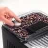 Espresso aparatas De’Longhi ECAM450.65.S — pilnai automatinis, 1,8 L, 300 g, 19 bar, sumontuotas malūnėlis, Wi‑Fi, TFT ekranas