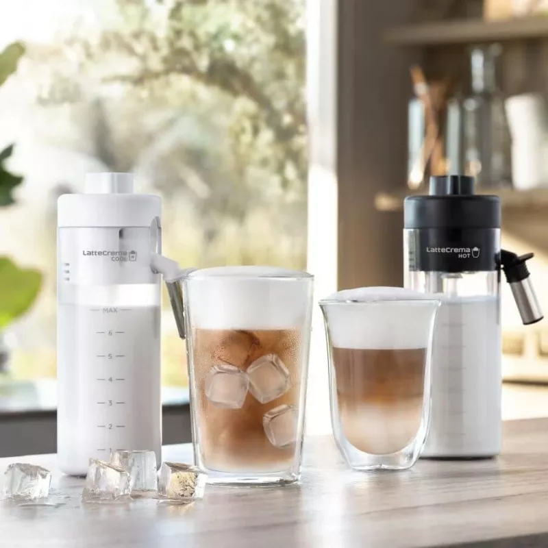 Espresso aparatas De’Longhi ECAM450.65.S — pilnai automatinis, 1,8 L, 300 g, 19 bar, sumontuotas malūnėlis, Wi‑Fi, TFT ekranas
