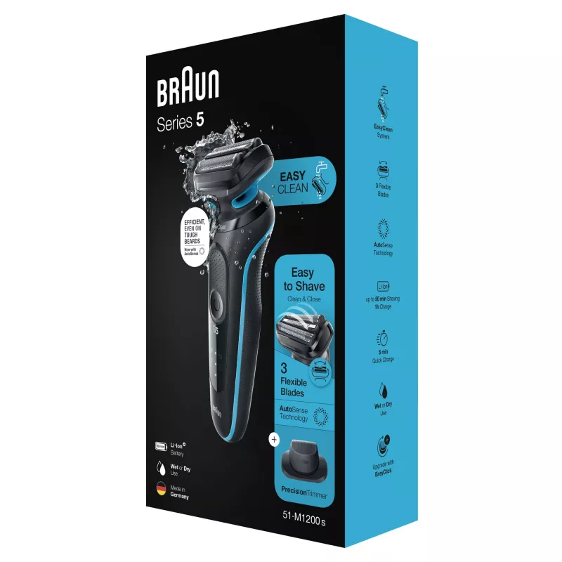 Braun Series 5 51-M1200s vyriškas skustuvas