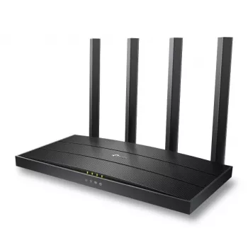 TP-Link Archer AX1500 Wi-Fi 6 maršrutizatorius, dviejų juostų (2,4 GHz / 5 GHz), Ethernet LAN, juodas, stalinis