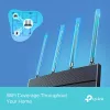 TP-Link Archer AX1500 Wi-Fi 6 maršrutizatorius, dviejų juostų (2,4 GHz / 5 GHz), Ethernet LAN, juodas, stalinis