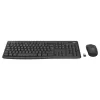 Klaviatūros ir pelės rinkinys Logitech MK370 Combo for Business — pilno dydžio QWERTY (US International), RF belaidis + Bluetooth, grafitas