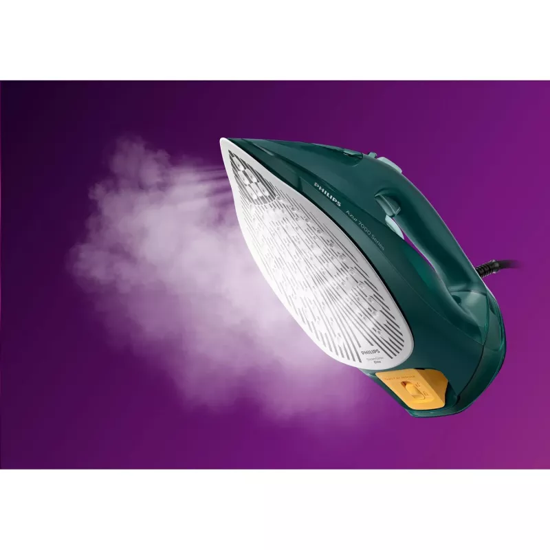 Philips 7000 serijos DST7050/70 lygintuvas su garu SteamGlide Elite padas 2800 W Žalia