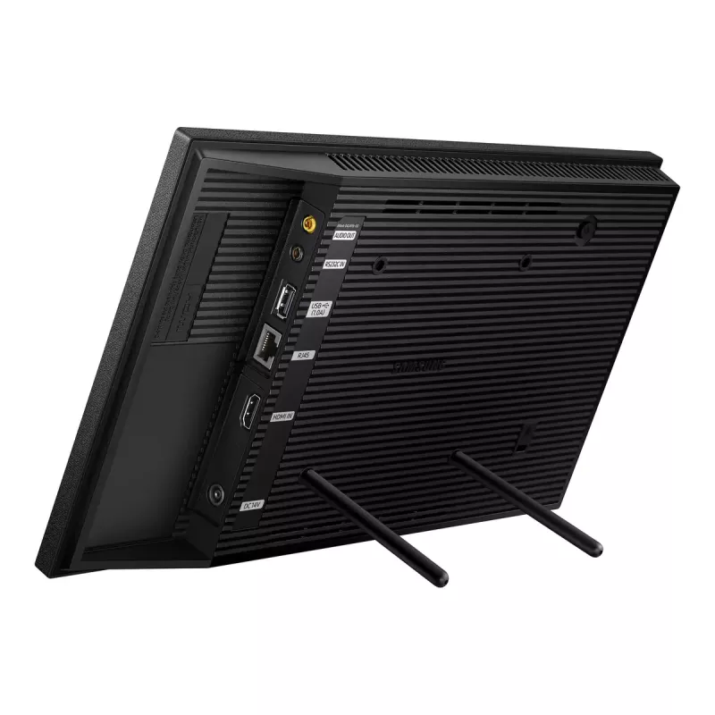 Samsung QB13R-M Skaitmeninės reklamos plokščiasis skydelis 33 cm (13 colių) LCD Wi-Fi 500 cd/m² Full HD Juodas Su integruotu procesoriumi Tizen 4.0 16/7
