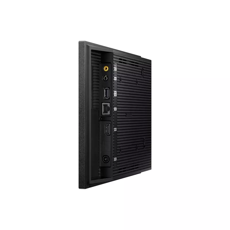 Samsung QB13R-M Skaitmeninės reklamos plokščiasis skydelis 33 cm (13 colių) LCD Wi-Fi 500 cd/m² Full HD Juodas Su integruotu procesoriumi Tizen 4.0 16/7