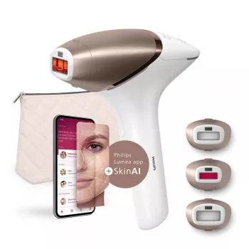 Philips BRI973/00 šviesos plaukų šalintuvas Intense pulsed light (IPL) Rožinis auksas, Baltas