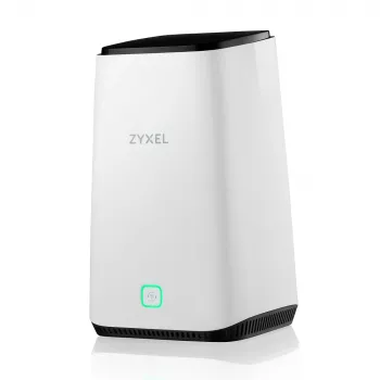 Zyxel FWA510 belaidis maršrutizatorius Multi-Gigabit Ethernet triju dažnių (2,4 GHz / 5 GHz / 5 GHz) 5G juoda, balta