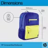 Kasdienė kuprinė HP Campus Blue Backpack mėlyna geltona poliesteris 295x185x435mm