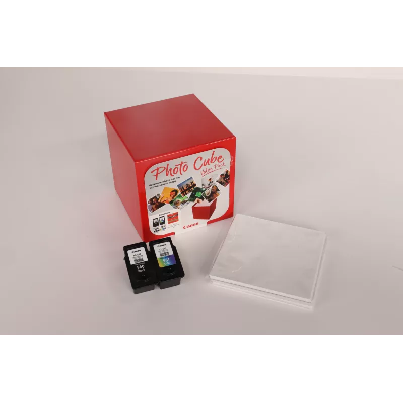 Canon 3713C007 fotokasetė 2 vnt. Originali juoda, žydra, rausvai violetinė, geltona