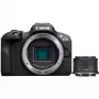Canon EOS R100 + RF-S 18-45mm F4.5-6.3 IS STM komplektas MILC 24,1 MP CMOS 6000 x 4000 pikselių juoda