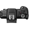 Canon EOS R100 + RF-S 18-45mm F4.5-6.3 IS STM + RF-S 55-200mm F5-7.1 IS STM rinkinys MILC 24,1 MP CMOS 6000 x 4000 pikseliai juoda