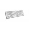 Logitech MX Keys S belaidė klaviatūra RF Wireless + Bluetooth QWERTY šiaurės kalboms (danų, suomių, norvegų, švedų) balta aliumininė