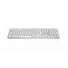 Logitech MX Keys S belaidė klaviatūra RF Wireless + Bluetooth QWERTY šiaurės kalboms (danų, suomių, norvegų, švedų) balta aliumininė