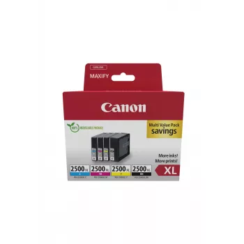 Canon 9254B010 originalus rašalo kasetės rinkinys 4 vnt. Didelės talpos (XL) juoda, žydra, rausvai raudona, geltona
