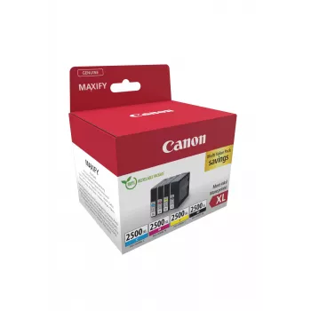 Canon 9254B010 originalus rašalo kasetės rinkinys 4 vnt. Didelės talpos (XL) juoda, žydra, rausvai raudona, geltona
