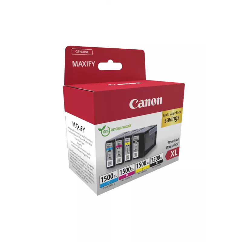 Canon 9182B010 rašalo kasetė 4 vnt. Originalus Didelės (XL) talpos juoda, žydra, purpurinė, geltona