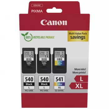 Canon 5224B017 rašalo kasetė 2 vnt. Originali juoda, žalsvai mėlyna, rausvai raudona, geltona