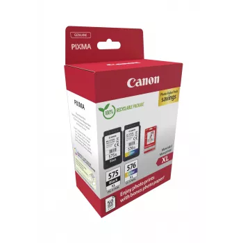 Canon 5437C006 rašalo kasetė 2 vnt. Originali Didelės išeigos (XL) juoda, žydra, raudona, geltona