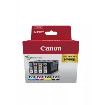 Canon 9218B006 rašalo kasetė 4 vnt. Originali juoda, žydra, purpurinė, geltona