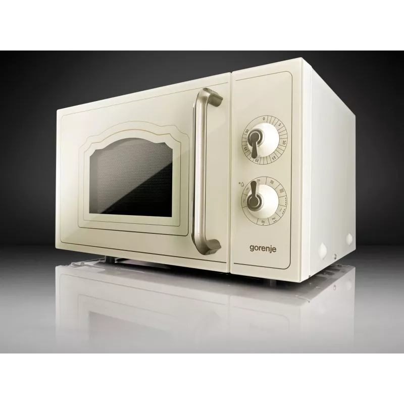 Gorenje MO4250CLI Ivory grilio mikrobangų krosnelė, 20 L, 700 W