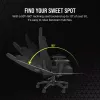 Kėdė Corsair TC100 RELAXED Padded Seat Black Backrest 59.5x81 cm