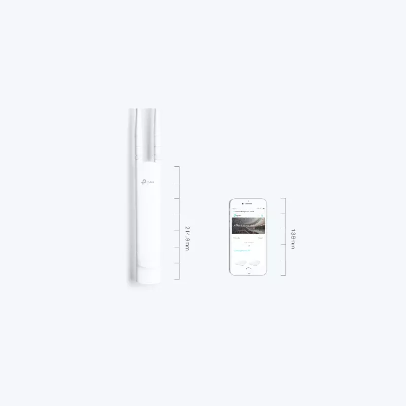 TP-Link EAP113-Outdoor 300 Mbit/s Baltas „Power over Ethernet“ (PoE)
