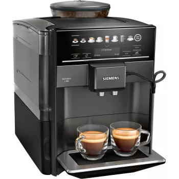 Espresso aparatas Siemens EQ.6 plus s100 — 1,7 L vandens bakas, 15 bar, 300 g pupelių talpa, 1500 W