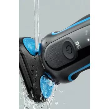 Braun 51-B1000s folinis skustuvas, juodas, mėlynas