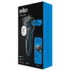 Braun 51-B1000s folinis skustuvas, juodas, mėlynas