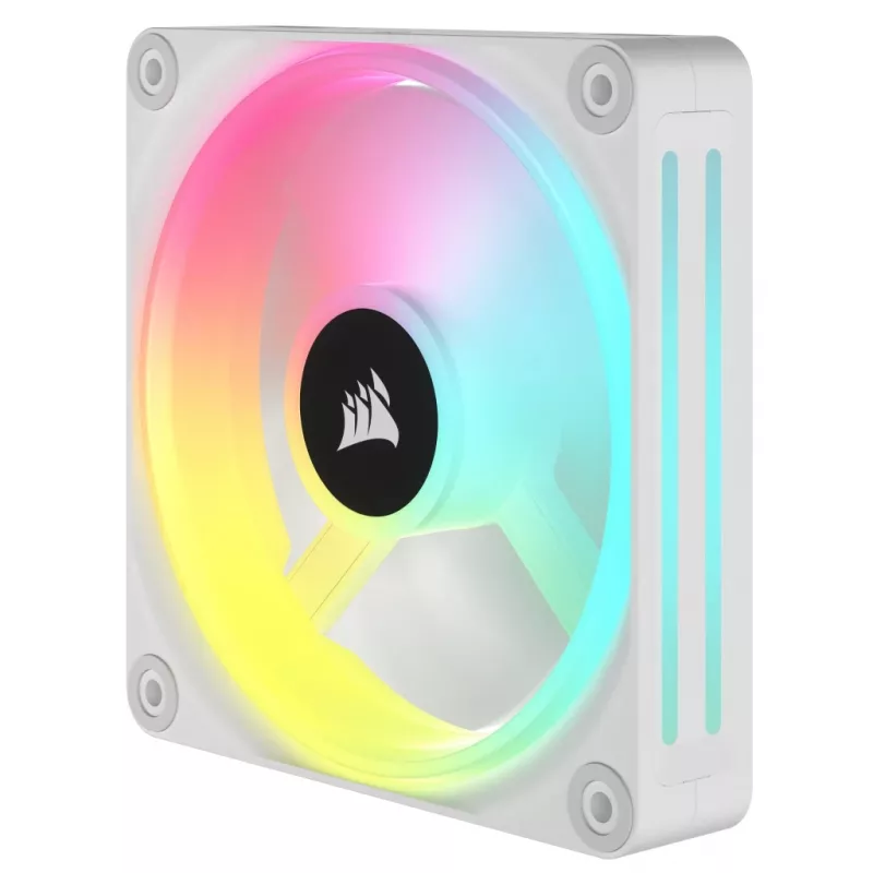 CORSAIR iCUE LINK QX120 RGB White 120 mm ventiliatoriaus rinkinys