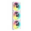 CORSAIR iCUE LINK QX120 RGB White 120 mm ventiliatoriaus rinkinys