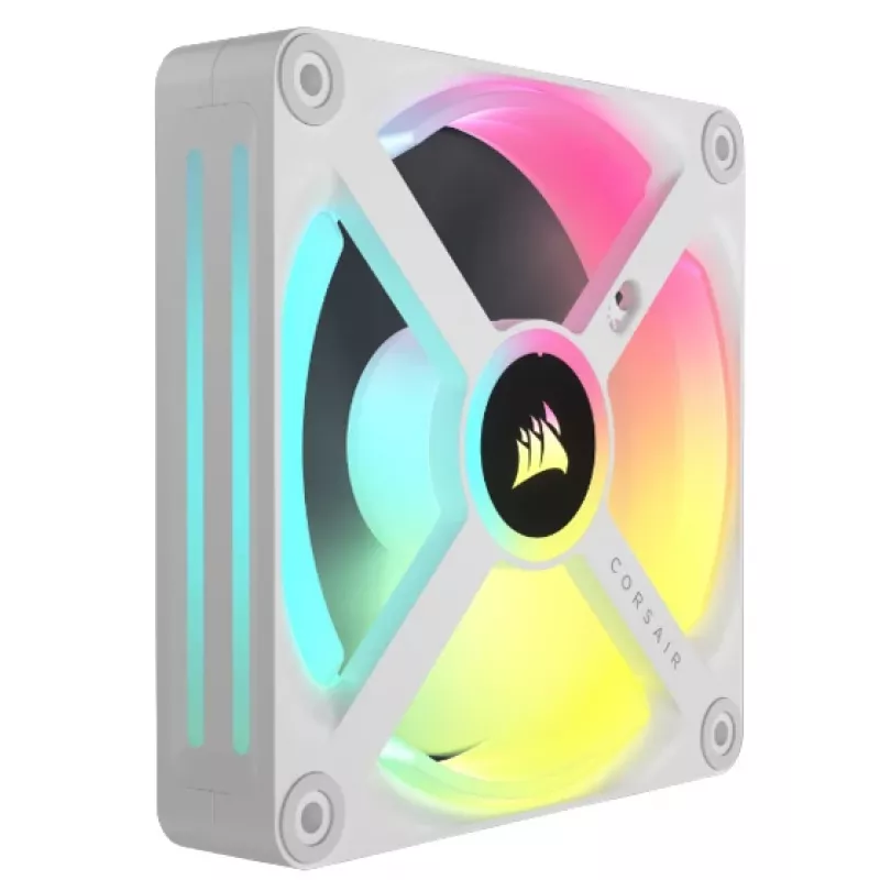 CORSAIR iCUE LINK QX120 RGB White 120 mm ventiliatoriaus rinkinys