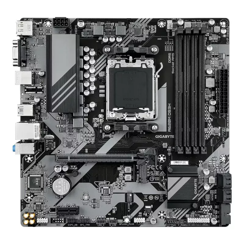 Motininė plokštė GIGABYTE A620M DS3H, A620, AM5, ATX