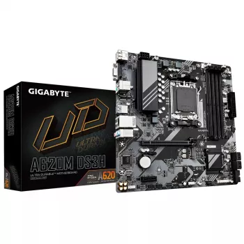Motininė plokštė GIGABYTE A620M DS3H, A620, AM5, ATX