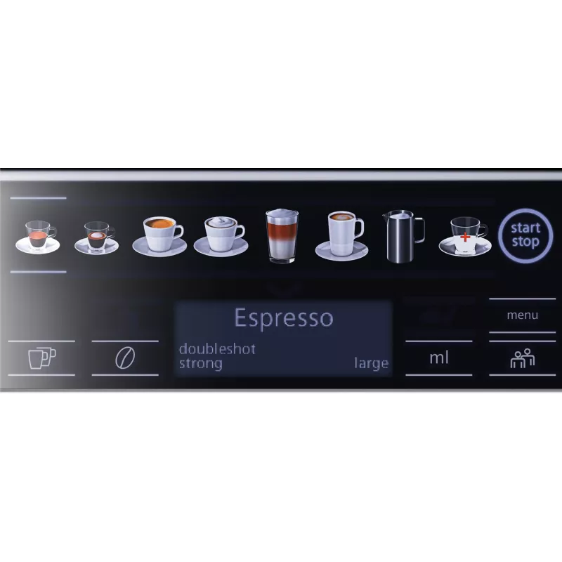 Siemens EQ.6 plus TE657319RW pilnai automatinis espresso aparatas su malūnėliu, 1,7 l, 19 bar